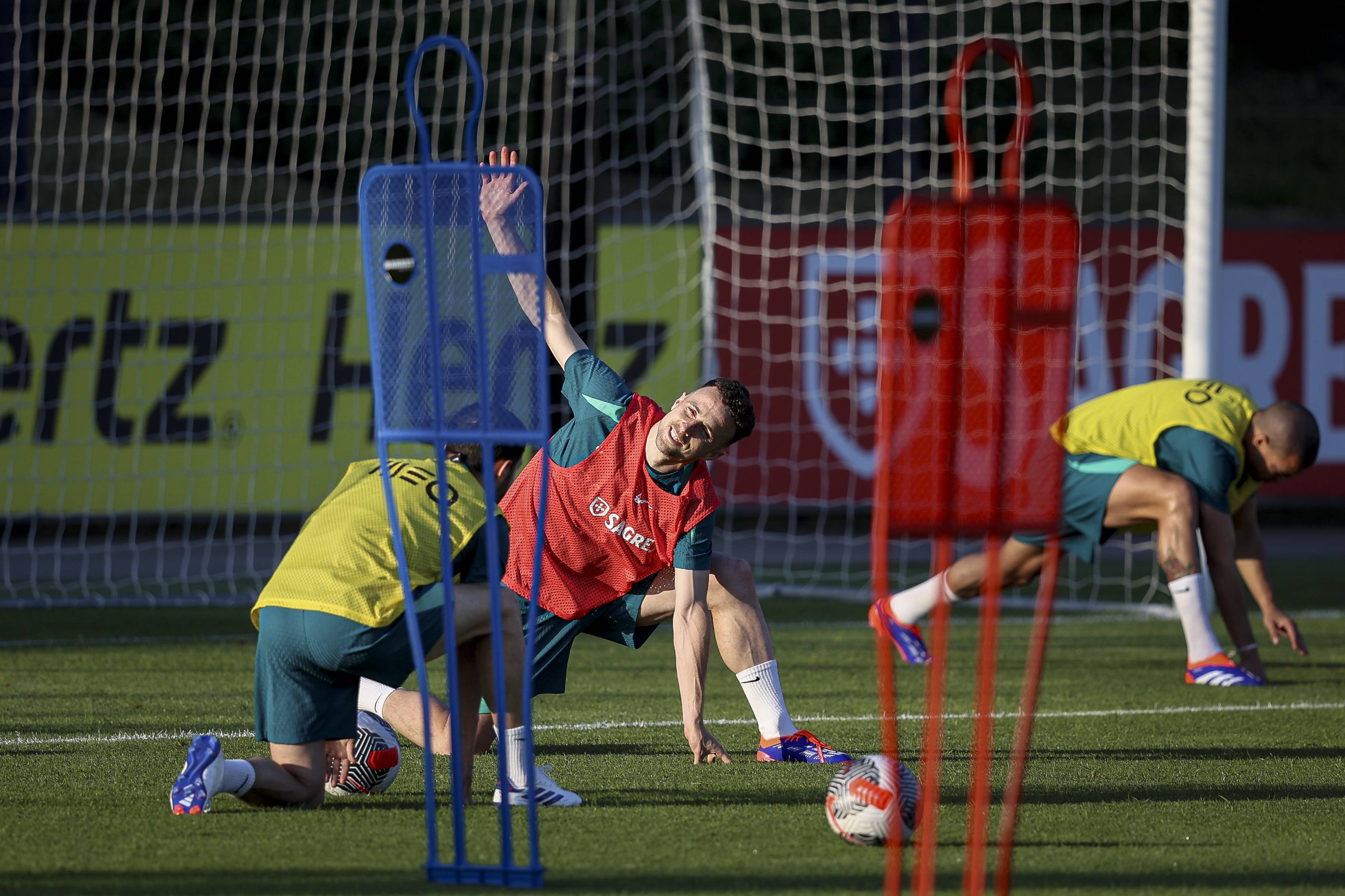法罗群岛队员备战欧洲足球杯
